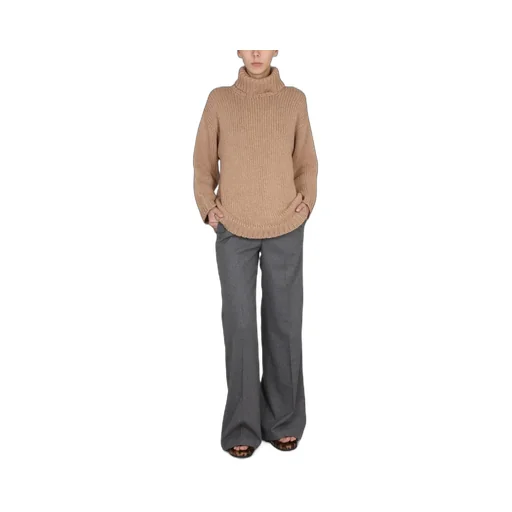 Redvalentino High-Neck Ribbon Jumper