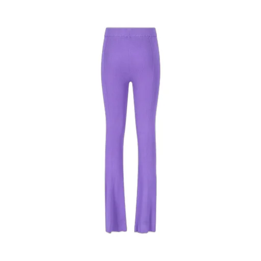 Remain Birger Christense Slit-Cuff Knitted Stretched Trousers