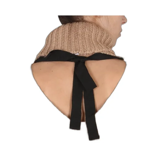 Redvalentino High-Neck Ribbon Jumper