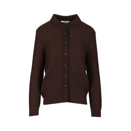 Retori Cube-Effect Knit Cardigan