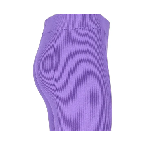 Remain Birger Christense Slit-Cuff Knitted Stretched Trousers