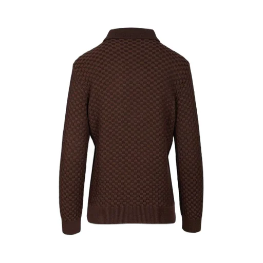 Retori Cube-Effect Knit Cardigan