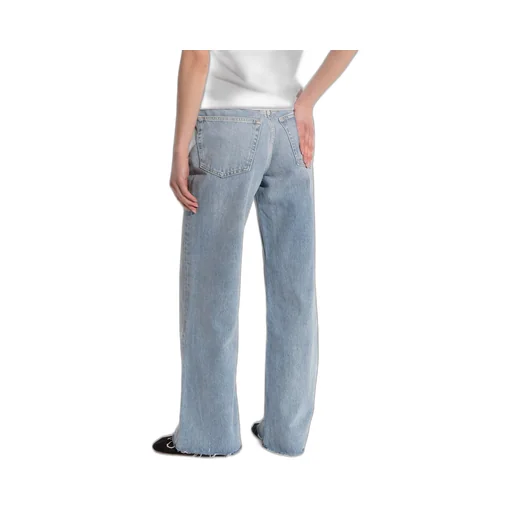Re/Done High-Rise Wide Leg Jeans