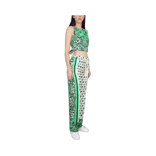 Redvalentino Graphic-Printed Drawstring Pants