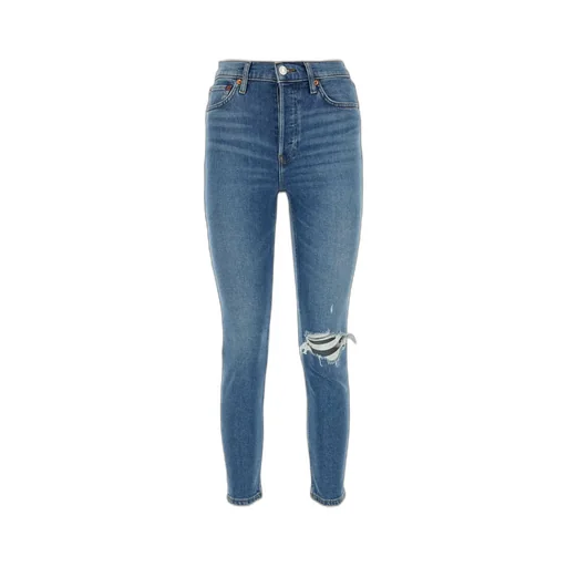 Re/Done Distressed Skinny Jeans