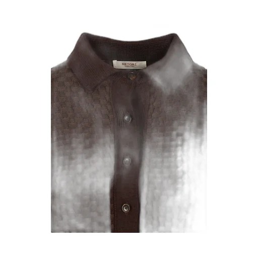 Retori Cube-Effect Knit Cardigan