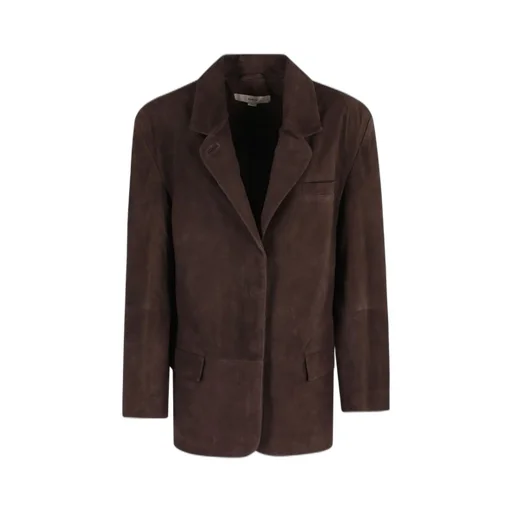 Remain Birger Christensen Oversized Suede Blazer