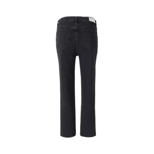 Re/Done High Rise Stove Pipe Jeans