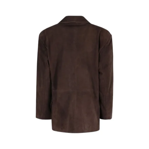 Remain Birger Christensen Oversized Suede Blazer