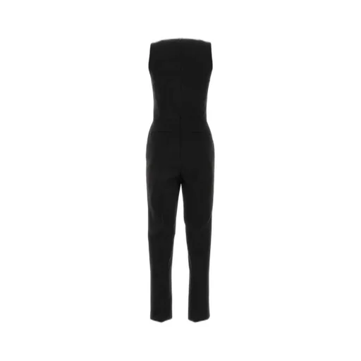 Redvalentino V-Neck Sleeveless Jumpsuit