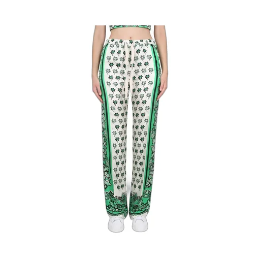 Redvalentino Graphic-Printed Drawstring Pants