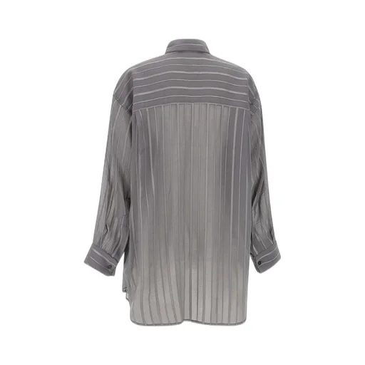 Remain Birger Christensen Sheer Stripe Blouse