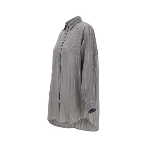 Remain Birger Christensen Sheer Stripe Blouse