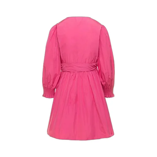 Redvalentino V-Neck Long-Sleeved Dress