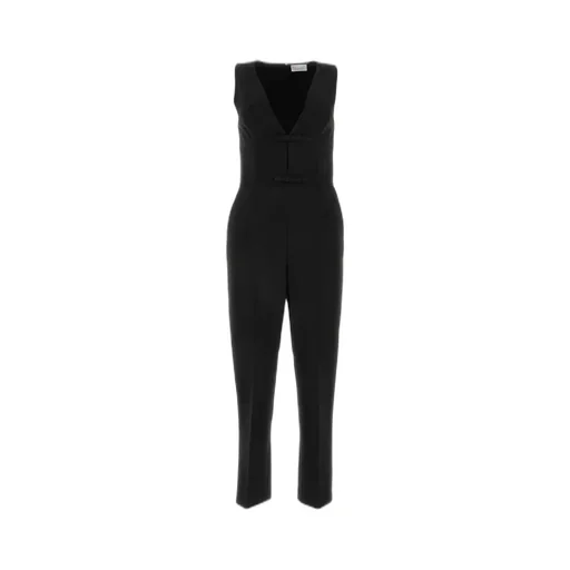 Redvalentino V-Neck Sleeveless Jumpsuit