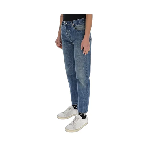 Re/Done Faded Boyfriend Denim Jeans