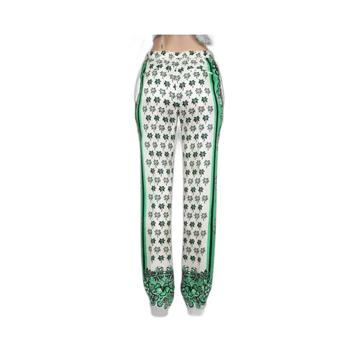 Redvalentino Graphic-Printed Drawstring Pants