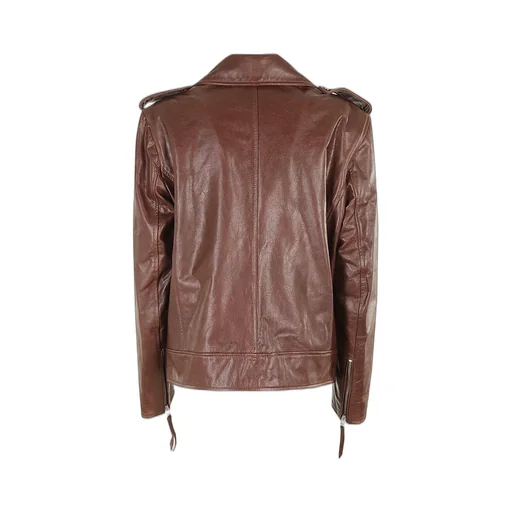 Remain Birger Christensen Zip-Up Biker Jacket