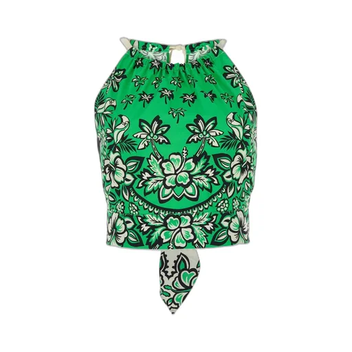 Redvalentino Floral-Printed Top