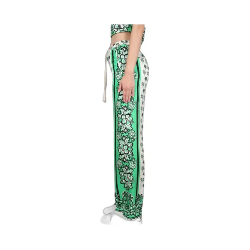 Redvalentino Graphic-Printed Drawstring Pants