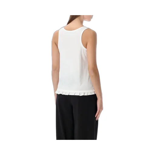 Rotate Rtruffle Hem Crewneck Tank Top