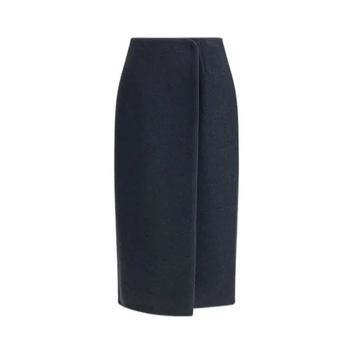 Rier Walker Wrap Midi Skirt