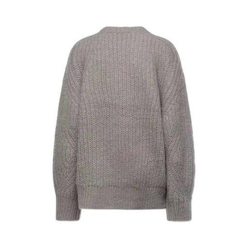 Rotate Logo Intarsia Jumper