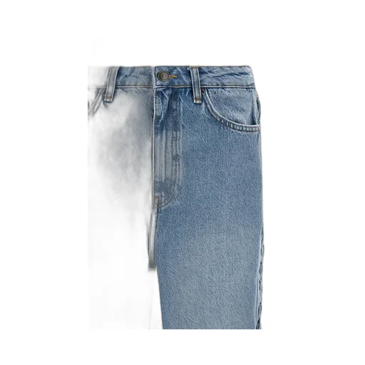 Rotate Twisted Lacing Jeans