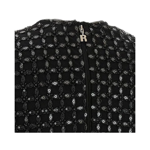 Rotate Beaded Oversized Top