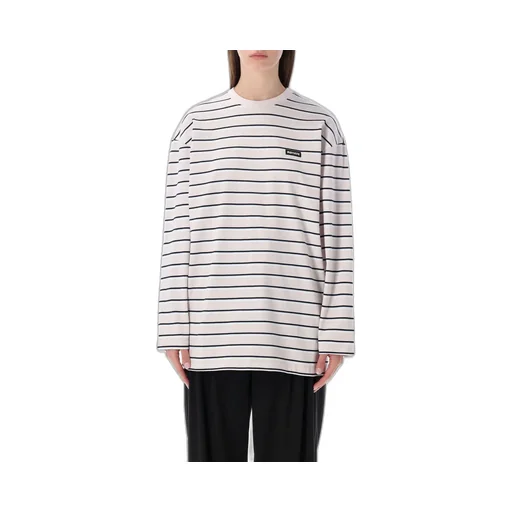 Rotate Jersey Ls Striped T-Shirt