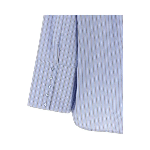 Rotate Pinstriped Oversized Shirt