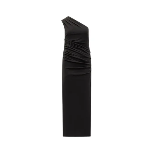 Rotate Draped One Shoulder Dress