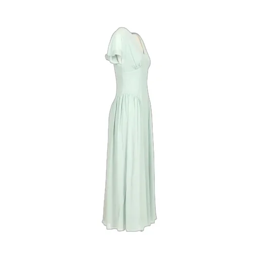 Rotate Maxi V-Neck Dress