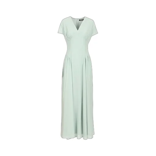 Rotate Maxi V-Neck Dress