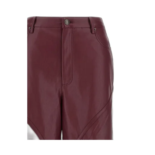Rotate Mid Waisted Piping Pants