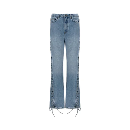 Rotate Twisted Lacing Jeans