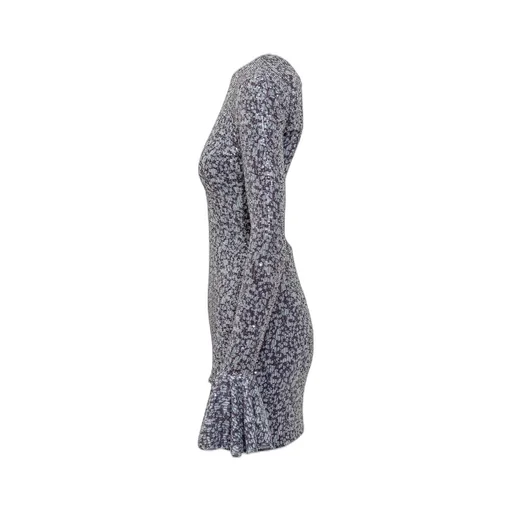 Rotate Cut-Out Detailed Sequinned Mini Dress