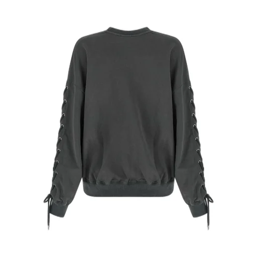 Rotate Lace-Up Crewneck Sweatshirt
