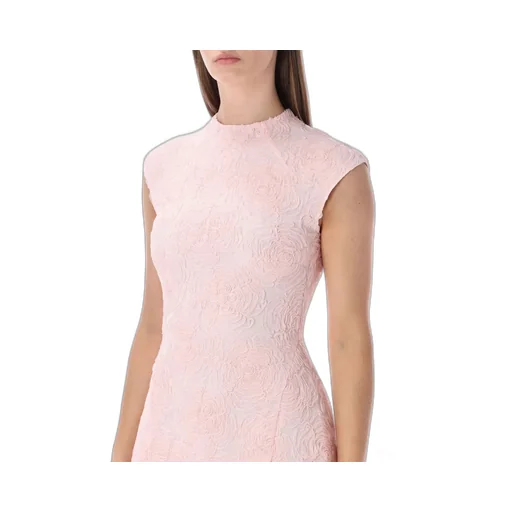 Rotate Floral-Patterned Cap Sleeved Mini Dress