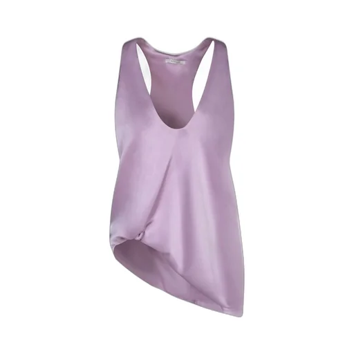 Rev Asymmetrical Deep V Neck Top
