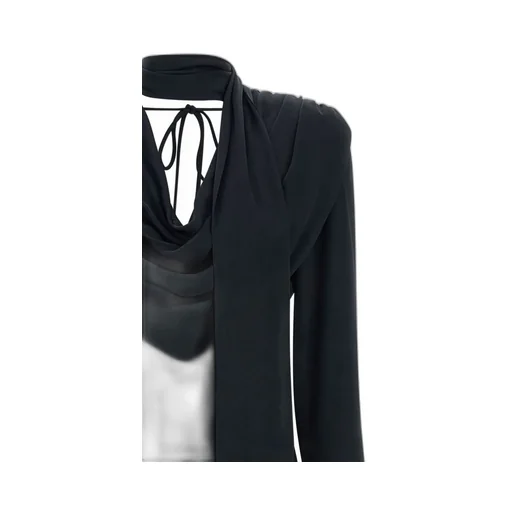 Rotate Maxi Drapy Dress