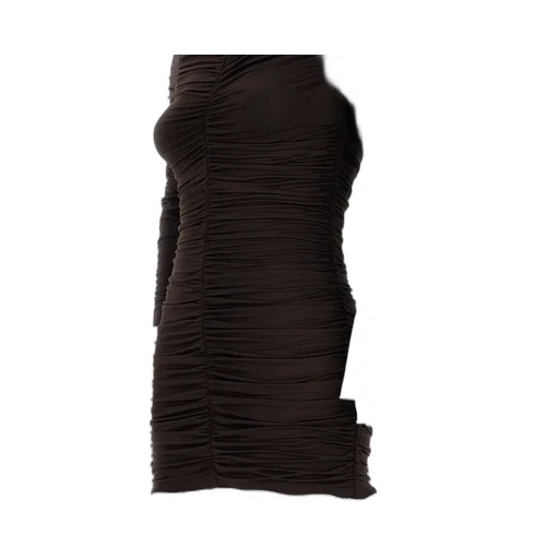 Rotate Mini Ruched Ls Dress