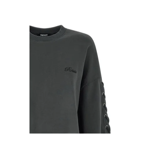 Rotate Lace-Up Crewneck Sweatshirt