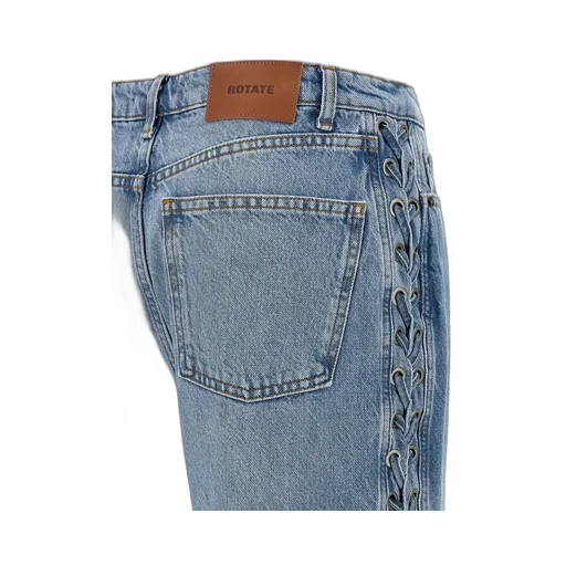 Rotate Twisted Lacing Jeans