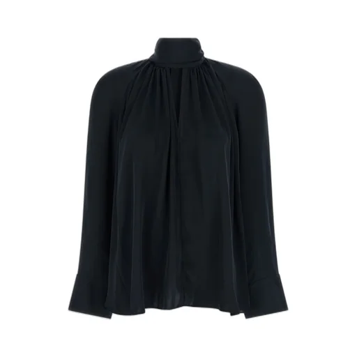 Rotate Logo Charm Blouse Bow Blouse