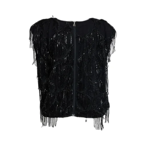 Rotate Sequins Embellished Sleeveless Top
