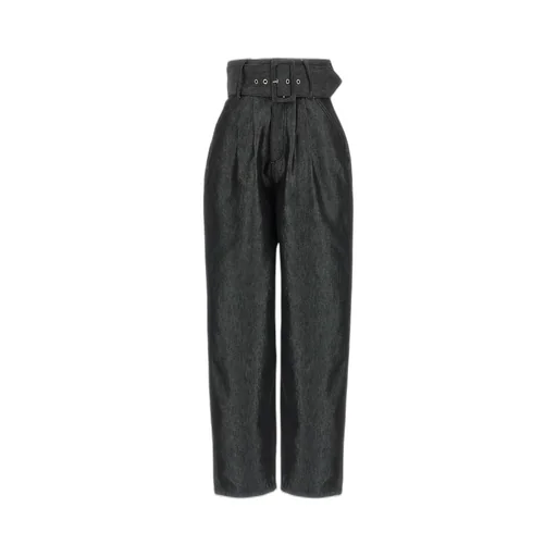 Rotate High-Waisted Belted Jeans