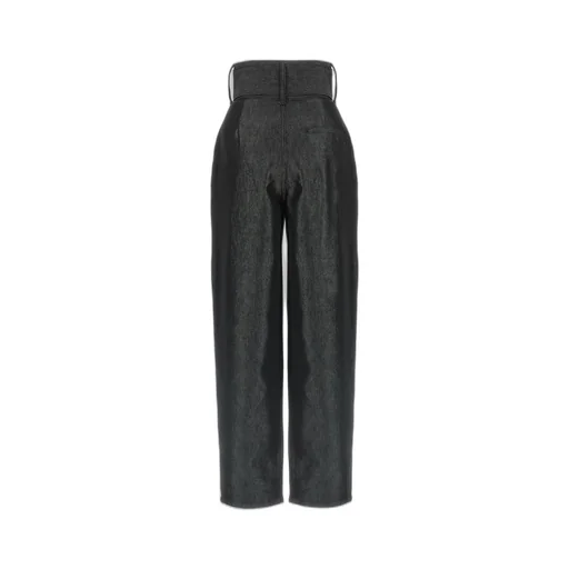 Rotate High-Waisted Belted Jeans