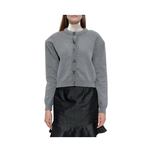 Rotate Logo Buttoned Cardigan
