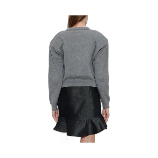 Rotate Logo Buttoned Cardigan